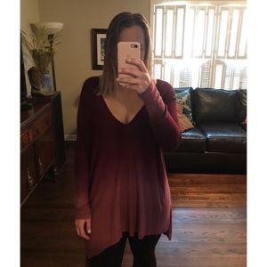 Pins & Needles Maroon Tunic